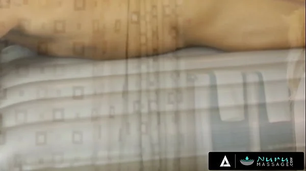 NURU MASSAGE - Sexy Masseuse Bailey Brooke Rides Her Boss' Husband Until He Cums On Her Pussy