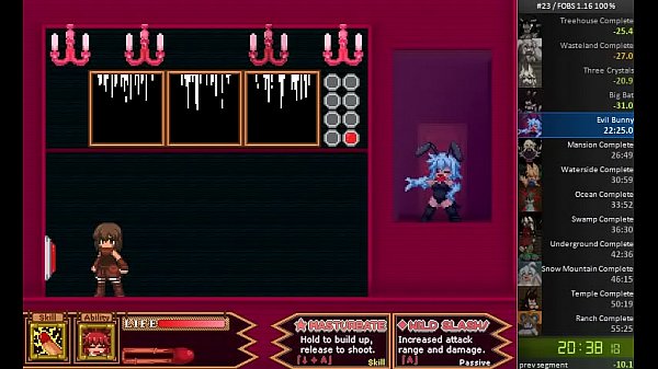 Forest of Blue Skin (FOBS) v1.16a - Adult Game - Walkthrough in under 55 minutes