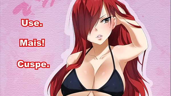 Hentai Anime Joi - Erza Scarlet (Titania catches you spying) (Pt-Br)
