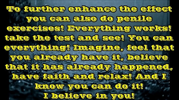 Increase your Penis (rain sound) - Do Kegel Exercises Sitting on a Towel Ball (144 reps, 9 sets) - Penis size is related to how much size you can handle! The stronger your pelvic muscles are, the bigger your penis! Study Pompoarism!