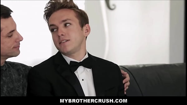 Straight Blonde Twink StepBrother Fucked By Older StepBrother After Being Stood Up By Girl