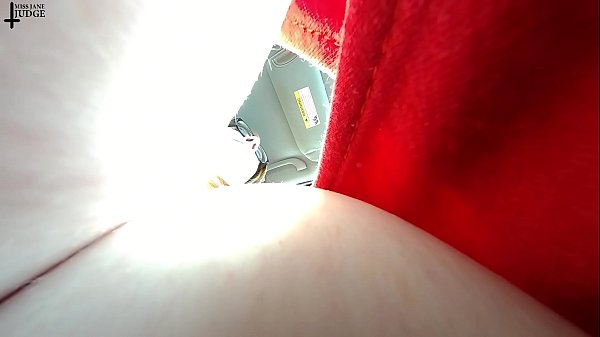 Unaware Giantess Tiny Man Hides in Tits