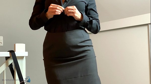 personal assistant gets anal fuck ends with her first ass orgasm, Business Bitch