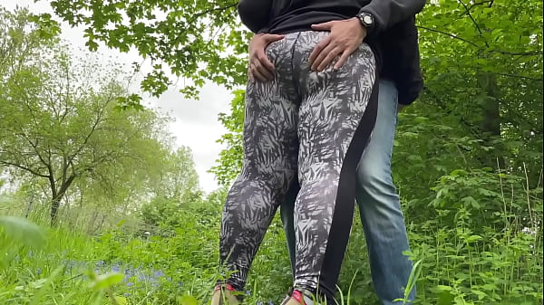 Felt my mother in law'_s camel toe in leggings while she was making me cum