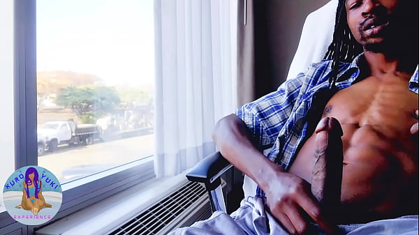 Jerking Off My BBC In Second Floor Window (KuroYukiExperience)