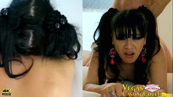 Cute Latina MILF Dasha - First Time On Camera - Casting In Vegas - POV Throated - Doggy - Bound orgasm - Moaning and More!