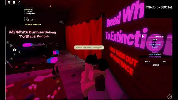 Racist White Fag Gets Fucked By Black Cock In Roblox