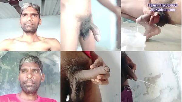 Rajesh Playboy 993 naked foreskin big hairy uncut cock masturbating showing bubble butt and cumming in the cover. Big cumshot and pissing in the bathroom pee