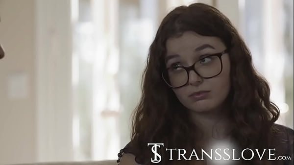 I ask my trans stepsister for help, and she teaches me how to fuck hard