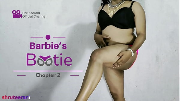 BARBIE'_S BOOTIE CHAPTER 2 - SOLO INDIAN TRANS CROSSDRESSING WITH BIG ASS IN LINGERIE