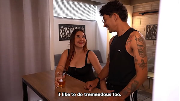 Stunning Young Girl has fun