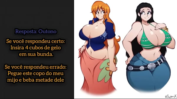 JOI HENTAI BR PT NAMI AND NICO QUIZ PLAY(CEI,PISS PLAY,BDSM, FEMINIZA&Ccedil_&Atilde_O, COIN GAME,ANAL, ICE CUBES, URINE GAME, BATHTUB GAME(TRADU&Ccedil_&Atilde_O)
