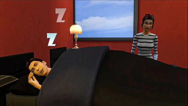 Step mom asks her step son to have sex with her because she couldn'_t rest because she had to share the same room with him until the apartment was renovated