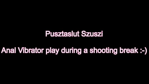Pusztaslut Suszi - anal Vibrator Play!