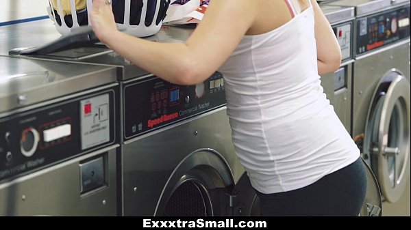 ExxxtraSmall - Petite Teen (Cali Hayes) Fucked in Laundromat